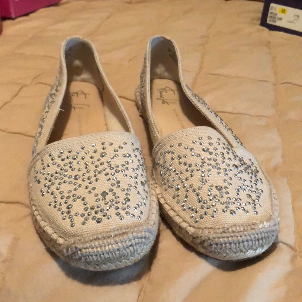 Franco Sarto Canvas Flats